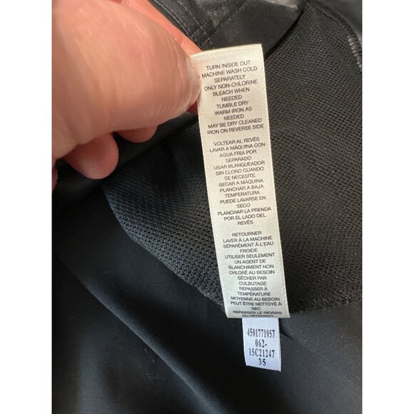 Zenergy By Chicos Womens Black & Zebra Print Full Zip Jacket Size 2 US L - Picture 8 of 9